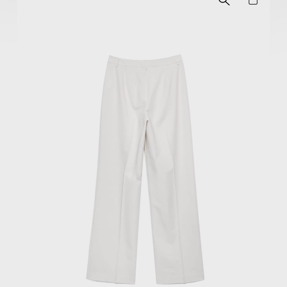 STRADIVARIUS SMART STRAIGHT-LEG TROUSERS in Size 6 - Picture 6 of 9